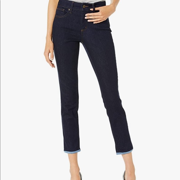 NYDJ Pants - NYDJ Women's Alina Ankle with Contrast Hem, 16W